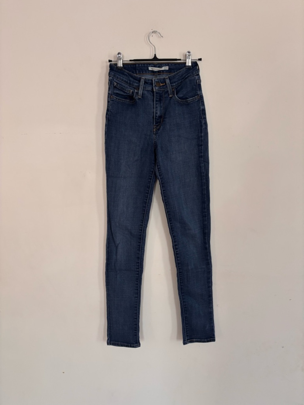 Levi’s 721 High Rise Skinny Jeans Women’s Size 25 Blue Stretch Denim